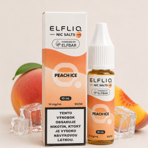 ElfLiq Nic Salts Peach Ice 10ml