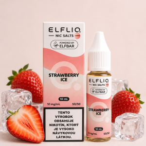 ElfLiq Nic Salts Strawberry Ice 10ml