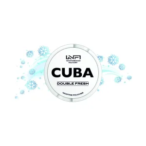 CUBA WHITE DOUBLE FRESH 10,4 mg/vrecúško