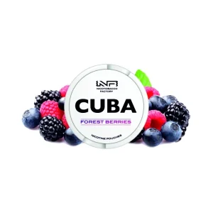 CUBA WHITE FOREST BERRIES 10,4 mg/vrecúško