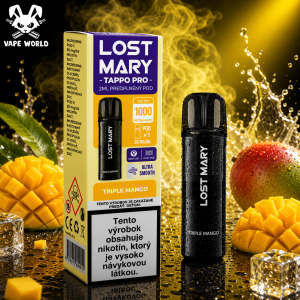 Lost Mary Tappo Pro cartridge Triple Mango 1ks predplnená hlava
