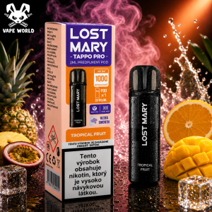 Lost Mary Tappo Pro cartridge Tropical Fruit 1ks predplnená hlava