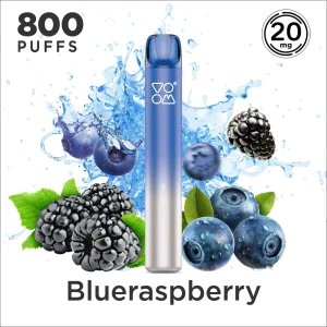 Elektronická cigareta VOOM MESH mini - Blue Raspberry 800 potiahnutí 20mg