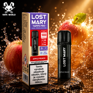 Lost Mary Tappo Pro cartridge Apple Peach 1ks predplnená hlava