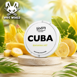 CUBA WHITE BANANA HIT 10,4 mg/vrecúško