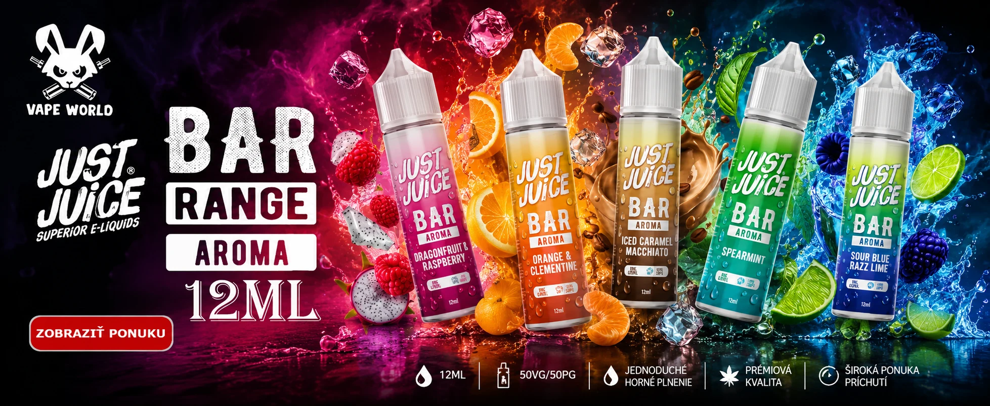 Bar Juice arómy 12 ml