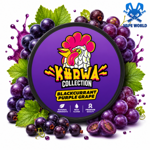 KURWA - BLACKCURRANT PURPLE GRAPE 16MG
