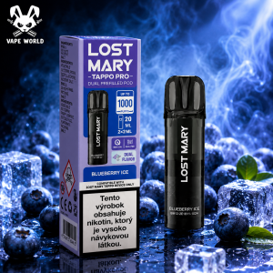 Lost Mary Tappo Pro cartridge Blueberry Sour Raspberry 1ks predplnená hlava