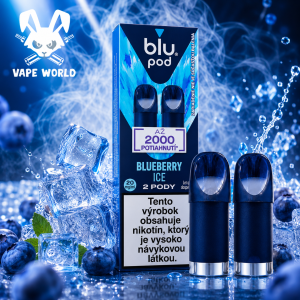 Blu Bar PODY 2X - Blueberry Ice 20mg