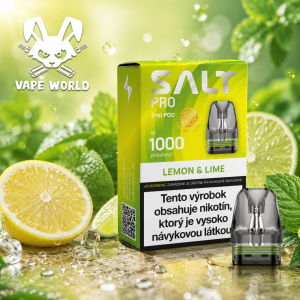 SALT Pro POD Náplň Lemon Lime 20mg 1x2ml