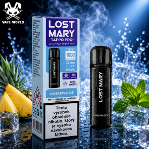 Lost Mary Tappo Pro cartridge Pineapple Ice 1ks predplnená hlava