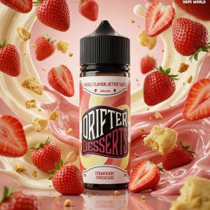 Strawberry Cheesecake Longfill 24ml - Drifter
