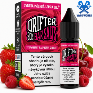 Drifter Bar Salts - Strawberry Raspberry Cherry 10ml (20mg) e-liquid