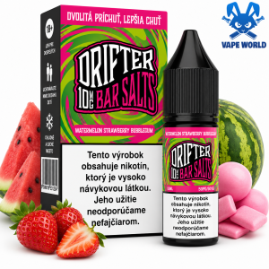 Drifter Bar Salts - Watermelon Strawberry Bubblegum 10ml (10mg) e-liquid